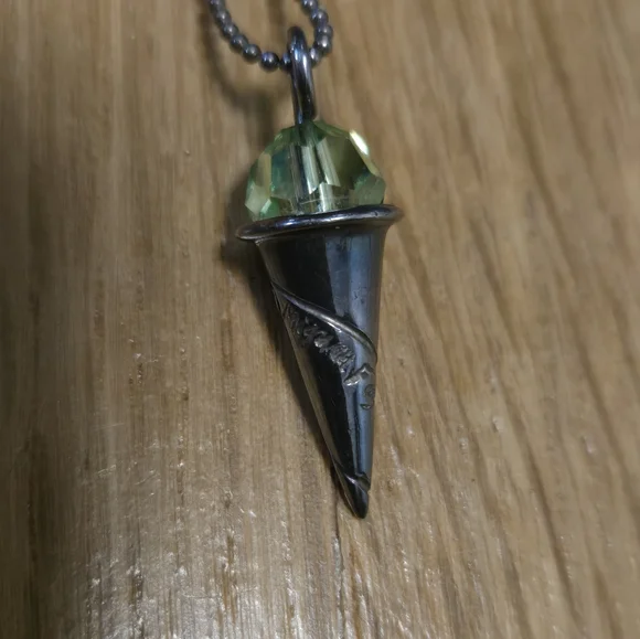 Mignon Faget Spearmint Snoball Necklace - Picture 3 of 3